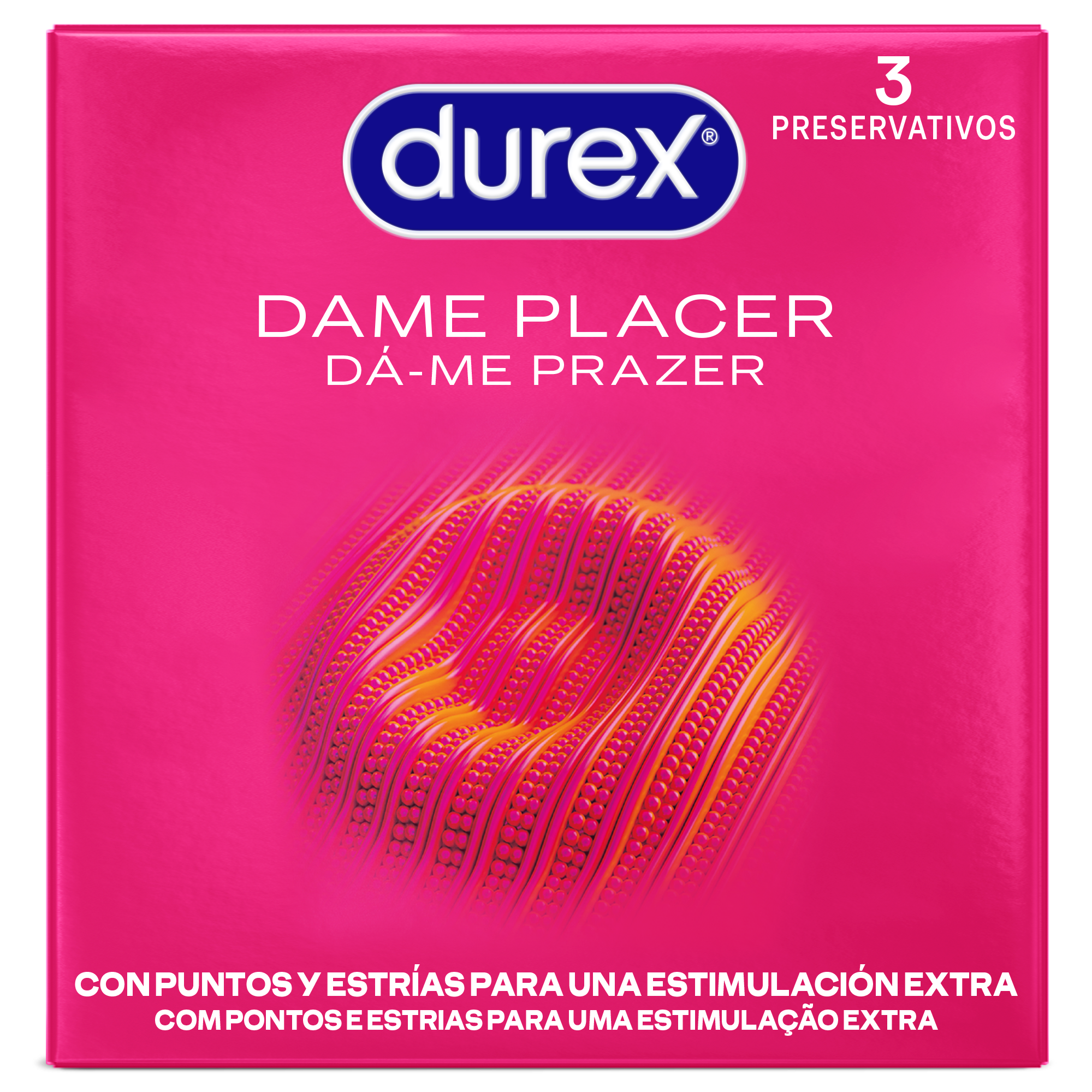 DUREX PLEASUREMAX 3 Condoms
